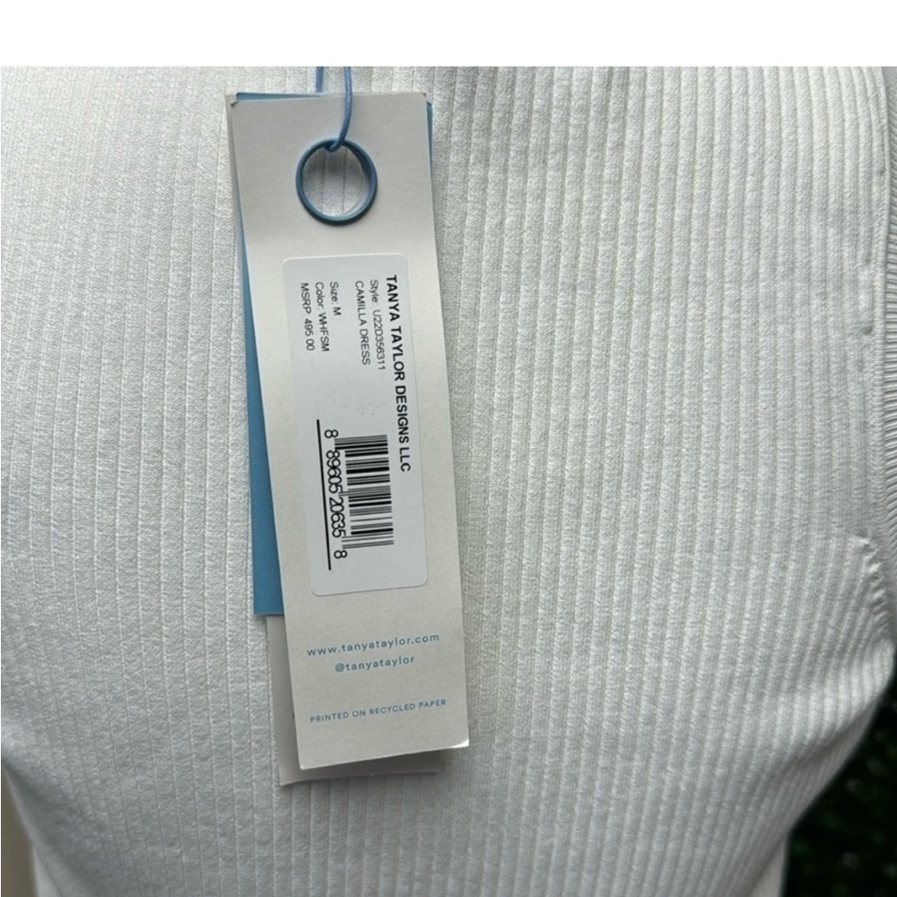 TANYA Taylor Camilla Sleeveless Dress Open Back - Size M NWT - Picture 5 of 13